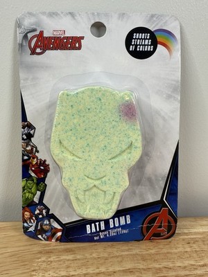 Marvel The Avengers Black Panther Bath Bomb Ocean Scented