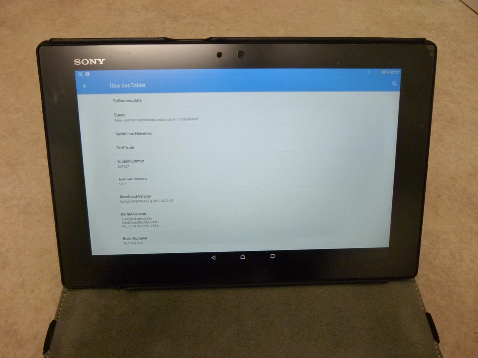 Sony Xperia Z SGP321 16GB, WLAN, 25,7 cm (10,1 Zoll) - Schwarz - Bild 4 von 4