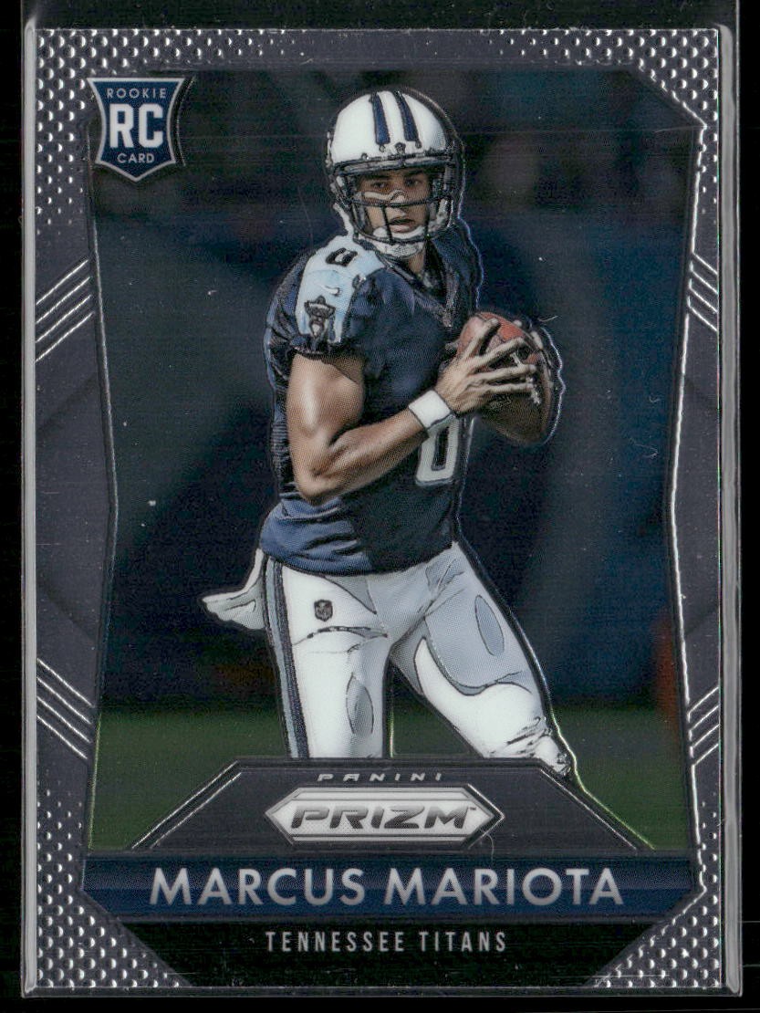 Marcus Mariota 2015 Panini Prizm #264a RC Tennessee Titans