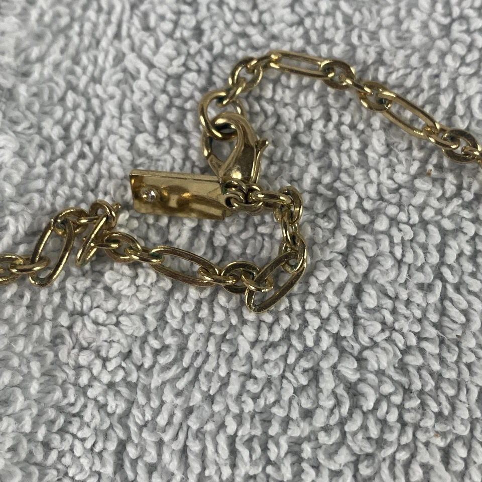 Lindo collar colgante Kate Spade New York tucán tono dorado esmalte pájaro joyería Foto 4 de 4