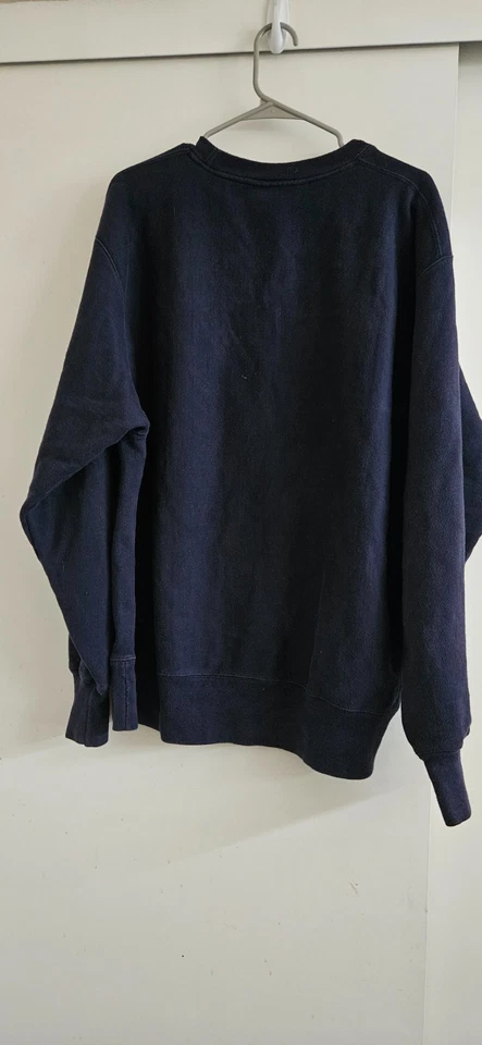 Syracuse University Colosseum Sweatshirt Navy with red Log Long Sleeve Size XL - Image 3 of 4