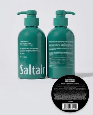 Saltair Lush Greens Skin Balancing Serum Body Wash 17 Fl Oz