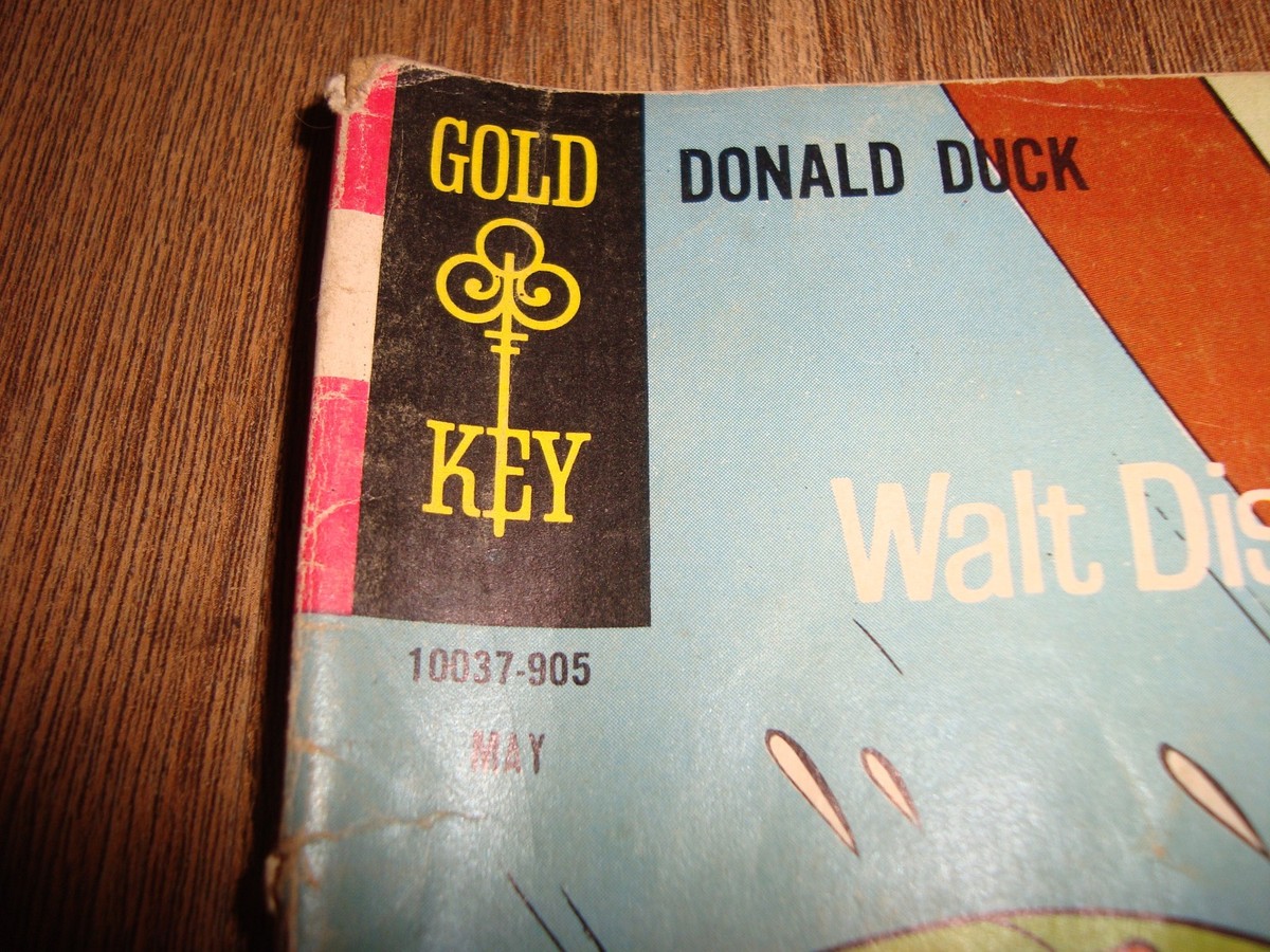 Vintage Walt Disney Donald Duck Comic Book Gold Key May 10037-905