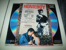 HOMEBOY Laserdisc LD BRAND NEW SEALED VERY RARE MICKEY ROURKE STARS GREAT FILM 