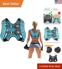 Versatile Weighted Vest for Men and Women - 8 to 30 lbs for All Fitness Routines