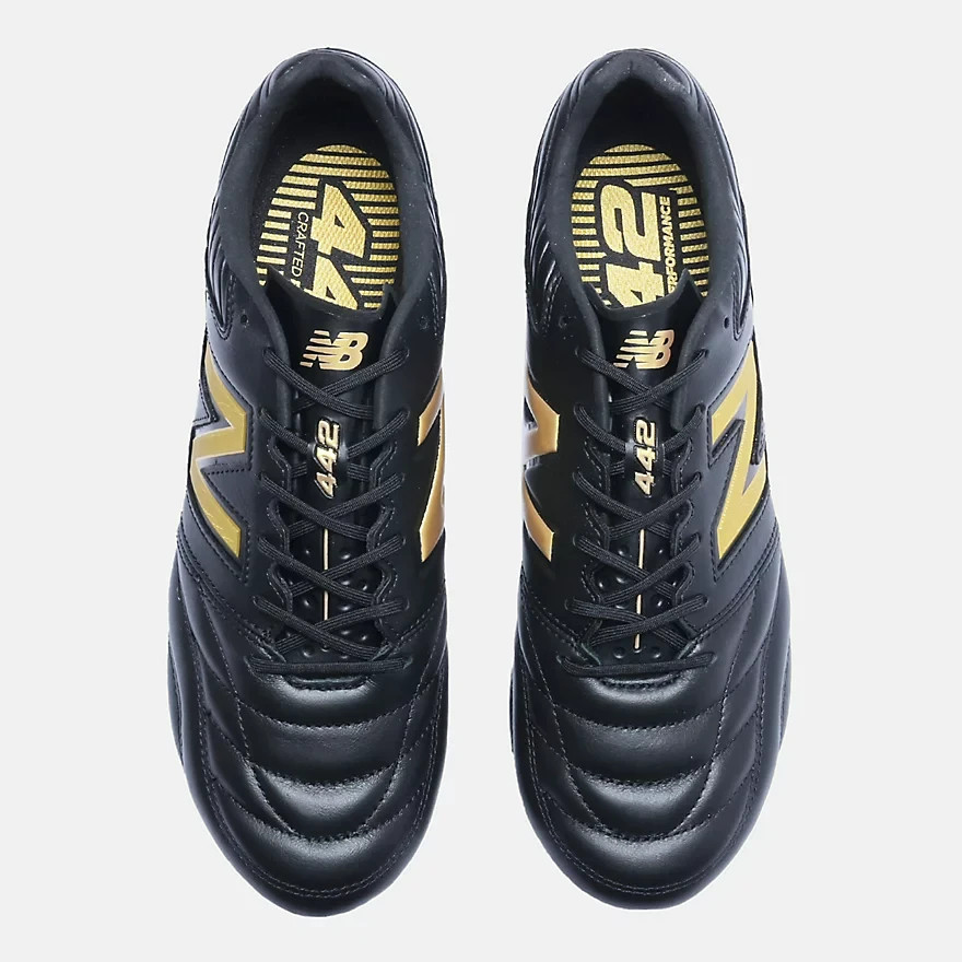 New Balance 442 PRO HG V2 COW MS41HCG2 Black Width D Men's Women's