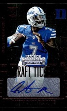 2015 PANINI CONTENDERS DRAFT ANTHONY BOONE 267 TICKET RED FOIL RC AUTOGRAPH DUKE