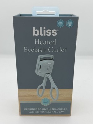 Bliss Tip Top Shaped Electric Heated Eyelash Curler USB Rechargeable FREE SHIP