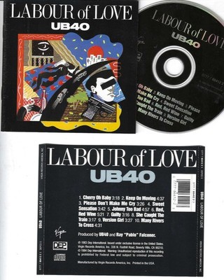 UB40  LABOUR OF LOVE  CD   FREE SHIPPING