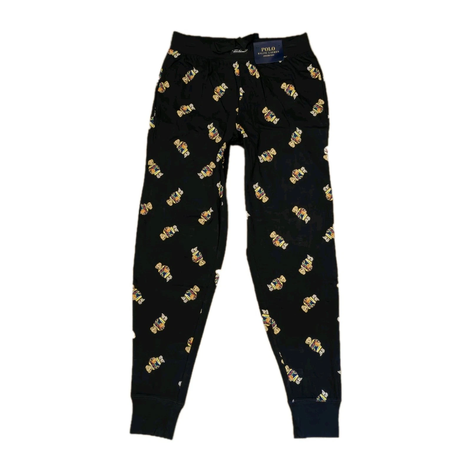 Polo Ralph Lauren Men's All Over Polo Bear Cotton Sleep Jogger Pants Size XL
