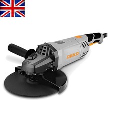 Ergonomic 230mm Corded Angle Grinder - Ideal for Cutting, Grinding & Polishing