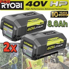 2PACK 8.0Ah Battery for Ryobi 40 Volt Lithium OP4050 OP40602 OP40261 OP4060 NEW