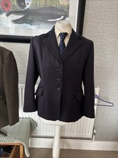 Stunning Pretty Ponies Navy Wool Show Jacket 36&rdquo; Bespoke Short Vgc