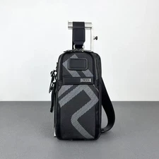 TUMI Alpha 3 Compact Sling One Shoulder Bag Popular Model Black outlet HOT