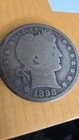 1898-S Barber 90% Silver Quarter G/VG Nice Full Rims on Both Sides