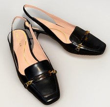 Cole Haan Penley Slingback Pumps Classic Quality Designer EUC Preppy