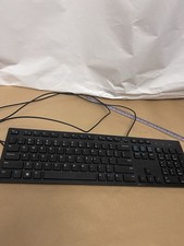 Dell Keyboard USB wired working black keyboard mfg date Feb 2024