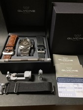 Glycine Airman Noon Purist Automatic Watch Men's Case Size 40mm Gradient Black