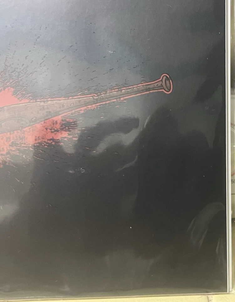 THE WALKING DEAD Deluxe #100 Red Foil Lucille Variant 2024 Kirkman 500 MADE RARE - Image 4 of 4