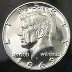 1969-S Kennedy Half Dollar Direct From Proof Set- 40% Silver!