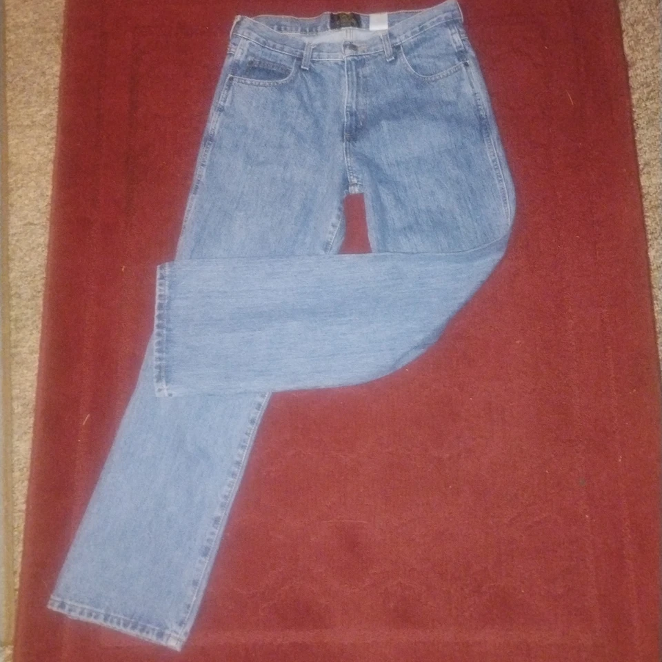 Men's Redhead Jeans Light Blue, Relaxed Fit, 31 x 32, 31 Waist X 32 Length, Jean - Image 3 of 4