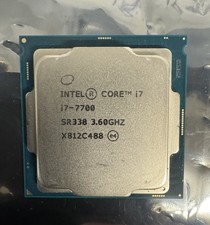 Intel Core I7 7700 Processor 3.60 GHz, 4 Cores, FCLGA1151 - SR338 Intel