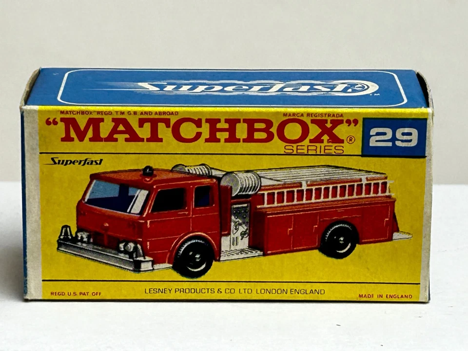 Matchbox Superfast No. Camión Bombeo 29 con Caja Original, Bonito #2, Leer Foto 3 de 4