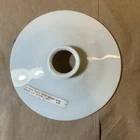 Vintage Milk Glass Saucer Shaped Lamp / Light Shade As Is INV-AA02