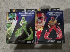 Power Rangers Lightning Collection Remastered - Green Ranger & Red Ranger   NEW