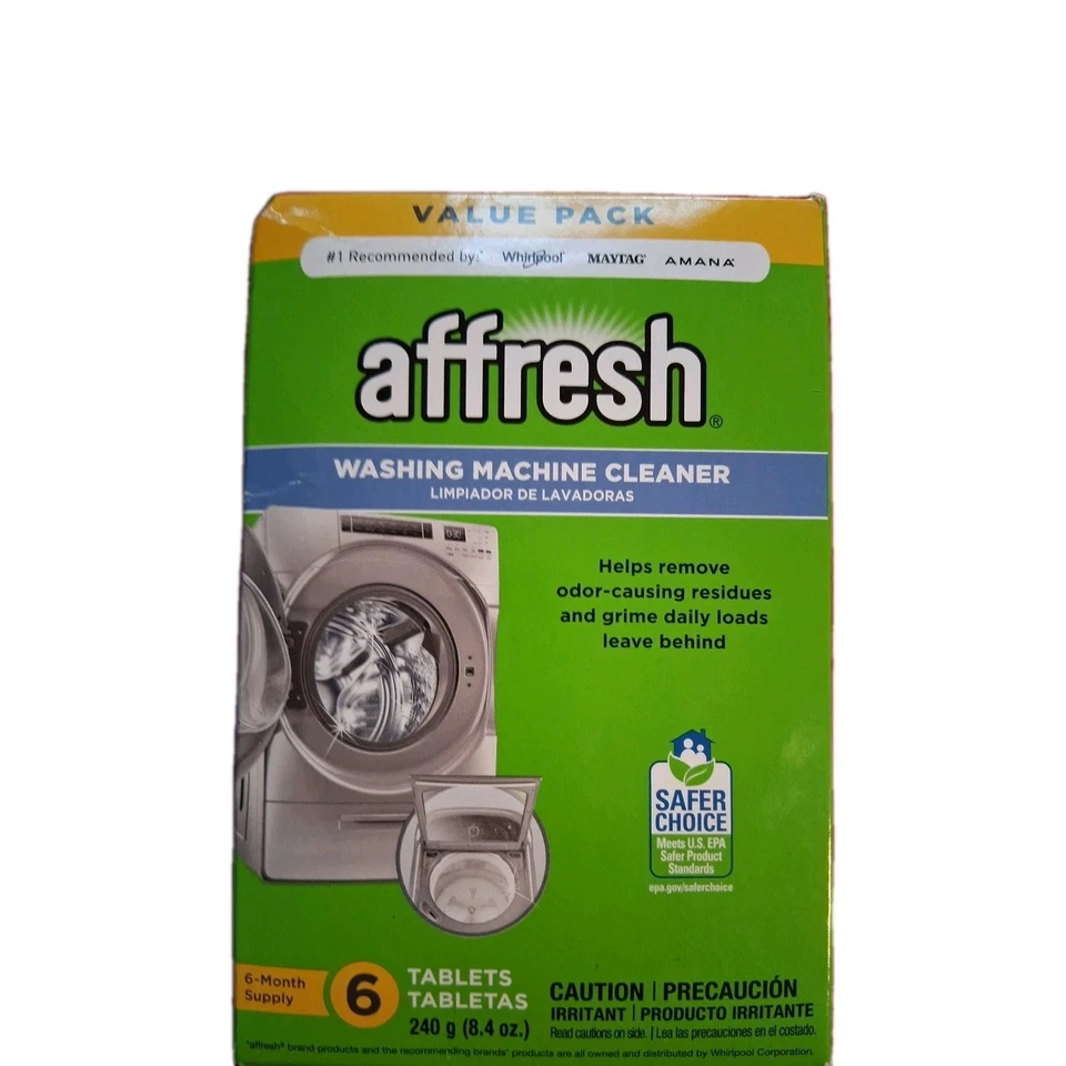 Affresh Washing Machine Cleaner, 6 Month Supply, Cleans Front Load and Top Load - Image 2 of 4