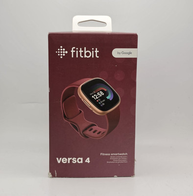 Fitbit Versa 4 Activity Tracker - Beet Juice/Copper Rose Aluminum