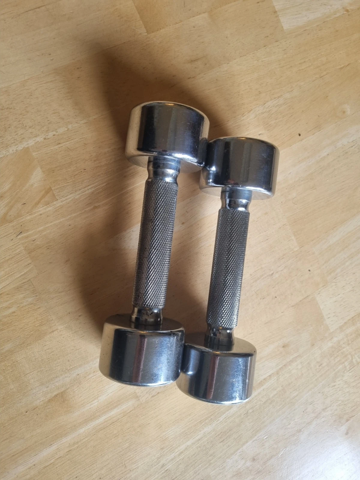 Vintage York Dumbbells, 5 LB Each, Chrome
Opens in a new window or tab