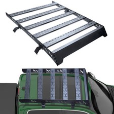 Tlaps For 2015-2026 Ford F150 Supercrew Cab Window Frame Roof Rack Basket Black Tlaps For 2015-2026 Ford F150 Supercrew Cab Window Frame Roof Rack Basket Black