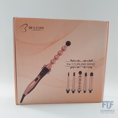 BESTOPE PRO Lockenstab, Lockenstab-Set mit Keramikbeschichtung, multifunktional,