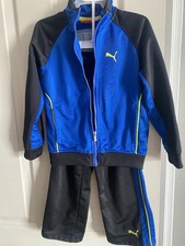 Boys puma 2 Piece Jogger Polyester Set Size 4T