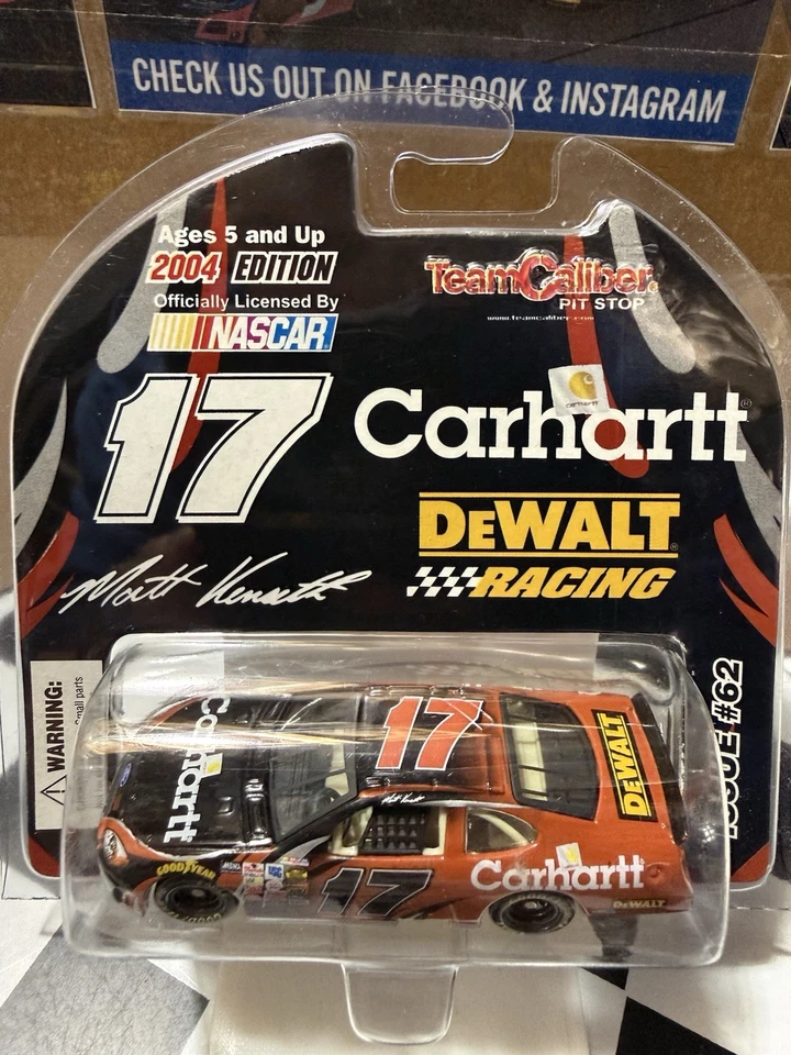 RARO* MATT KENSETH #17 CARHARTT DEWALT 2004 Team Calibre 1/64 Diecast Foto 3 de 4