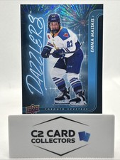 2024-25 Upper Deck PWHL Emma Maltais - Toronto Sceptres #DZ-17 Dazzlers Blue