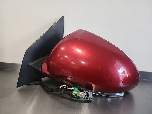 13 - 17 Buick Enclave Left Mirror DRIVER TURN Signal& BLIND SPOT OEM LH Maroon 