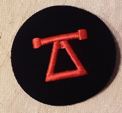 DDR NVA Marine Sonderausbildung, Abzeichen, Aufnäher, Patch,  E-Mess