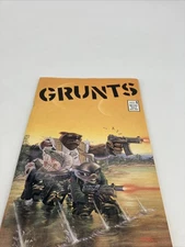GRUNTS #1 1987 - MIRAGE STUDIOS FURRY-WAR STORIES  BODE LAIRD TALBOT.     Xmenbx