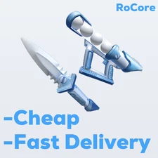 Murder Mystery 2 (MM2) Snow Set - Snow Dagger + Snowcannon Godly's