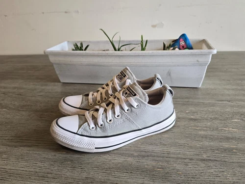 Scarpe basse Converse donna Chuck Taylor All Star Madison Ox grigie taglie 6 5