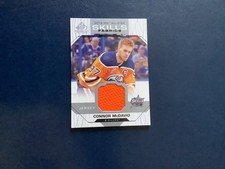 2018-19 UD SP Game Used Edition All Stars Skills Fabrics CONNER McDAVID OILERS