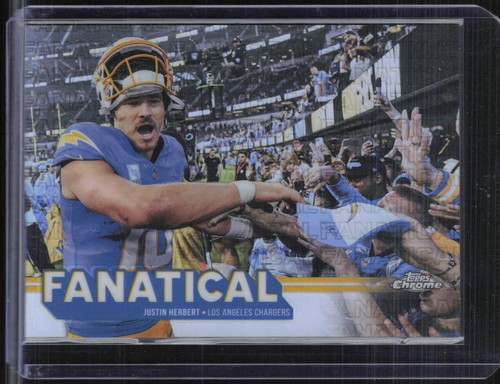 2025 Topps Chrome Justin Herbert Base (RAW)