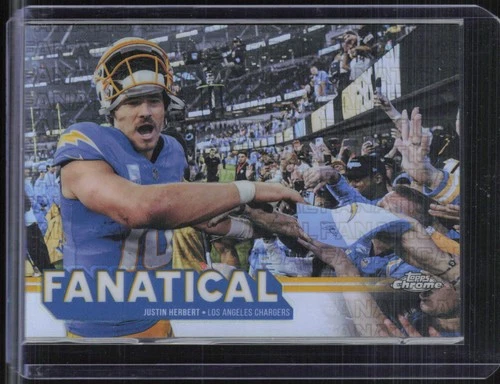 2025 Topps Chrome Justin Herbert Base (RAW)