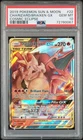 PSA 10 2019 Pokemon Cosmic Eclipse Charizard & Braixen GX TAG TEAM Holo 22/236