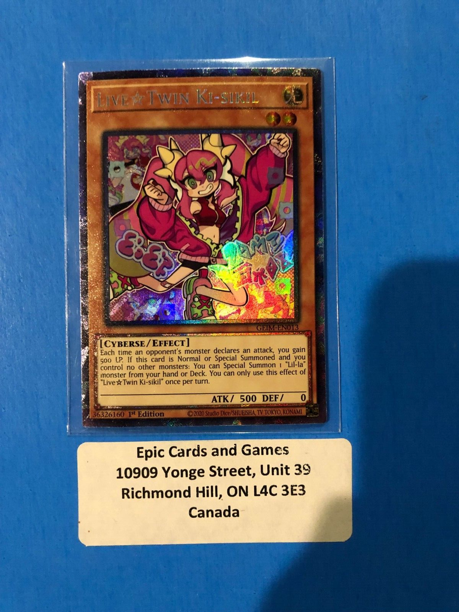 LIVE TWIN KI-SIKIL ) - Collectors Rare - GEIM-EN013 - 1st Edition