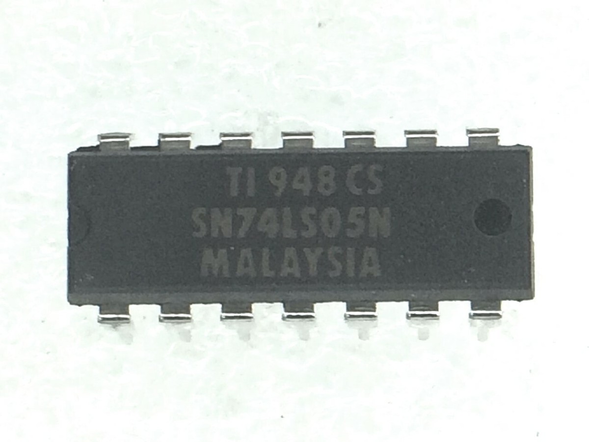 Circuits Intégrés SN74LS05N TI - Lot De 2 Pièces - Neuf En Emballage