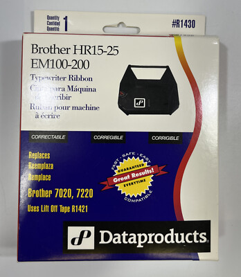 Data Products R1430 Typewriter Ribbon for Brother Electric Typewriters