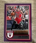 2022-23 Panini NBA Hoops Ayo Dosunmu Purple Parallel #79 Bulls